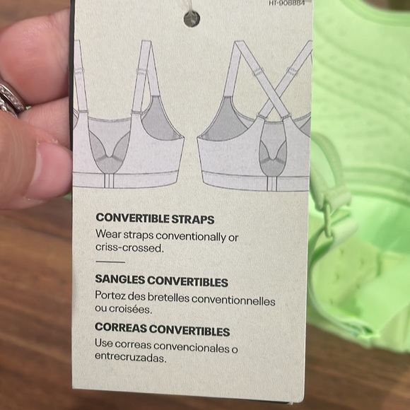 XS Under Armour UA Infinity Mid Bra - Picture 7 of 8